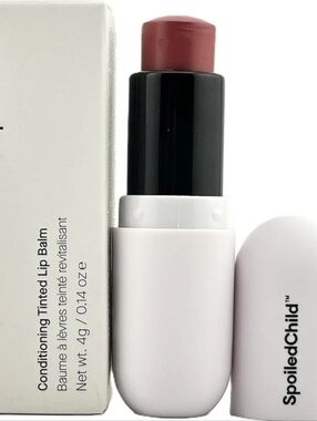 New SpoiledChild Conditioning Tinted Lip Balm | Isla Plum NIB